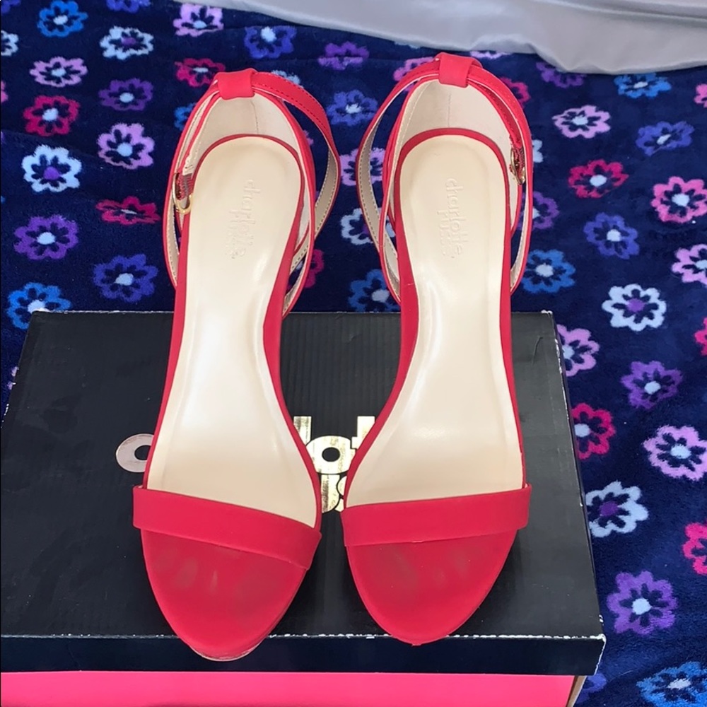 Red High heels